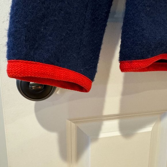 Lang Originals Navy and Red Button‎ Blazer - Size Small - Picture 5 of 10